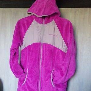 Girls Fleece Hooded Jacket